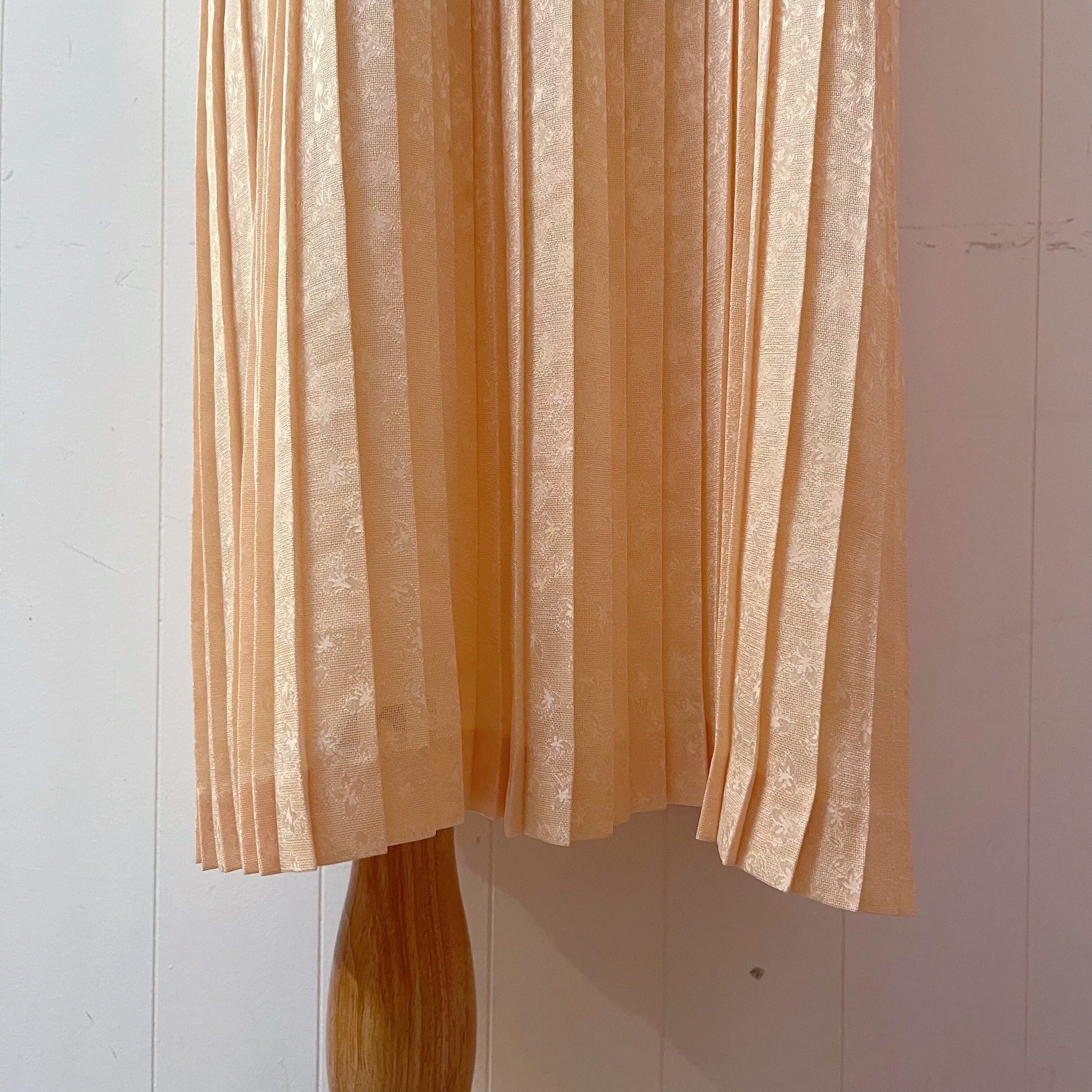 cream orange flower separate one-piece