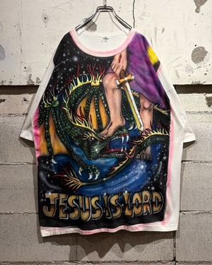 【Caka otto】 80's Air Brush Art Design Vintage T-Shirt