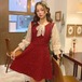 ✞ロリータJK制服 スプリングメッシュりぼんウェストスリムチュニックワンピースドレス シフォン ショートスカート ロングスリーブ 大人ガーリー スウィート キュート カジュアル 春物 春夏秋冬 ✞✝✞ゴシック ゴスロリ SM ワンピース 黒 靴 大きいサイズ タイツ ヘッドドレス スカート バイブル 雑誌 本 タイツ アクセサリー ミリロリ 甘ロリ クラロリ 和ロリ エレガント 黒ロリ 姫ロリ 華ロリ BB-BB10872555618