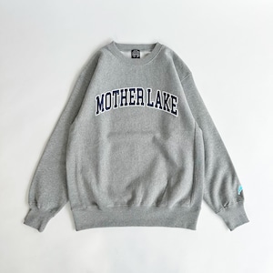 【受注生産】MOTHER LAKE COLLEGE LOGO SWEATSHIRT & CHECK SCARF SET / LIMITED