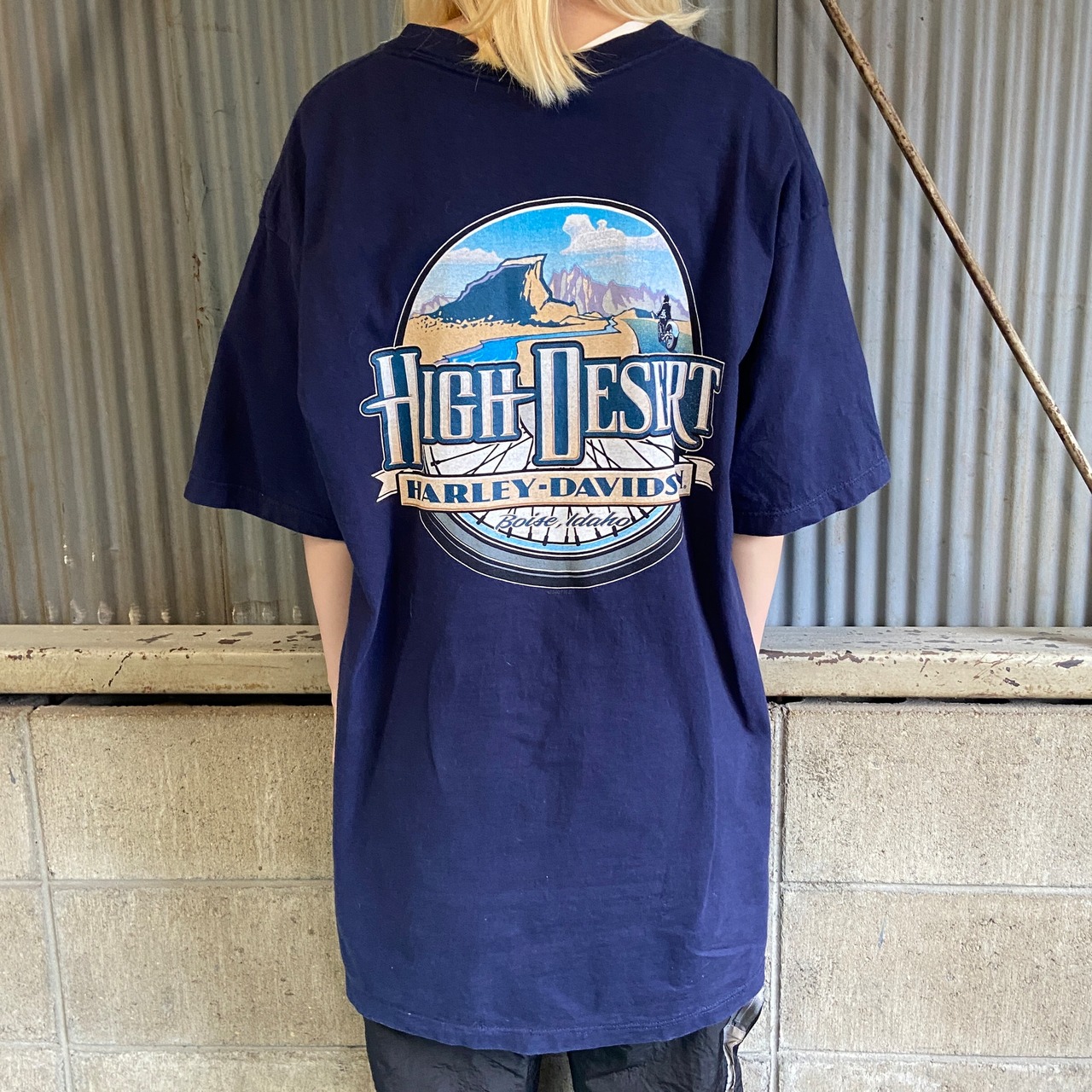 USA製 00年代 Harley-Davidson ハーレーダビッドソン 両面プリント T 