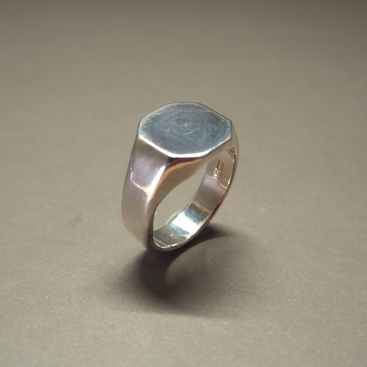 シンプル シグネット リング NE-R-2 - 2