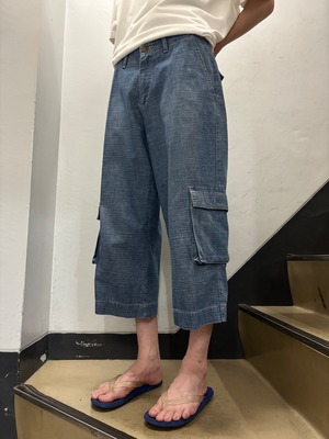 00's eddie bauer "denim" クロップドパンツ