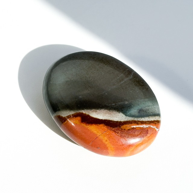 ポリクロームジャスパー パームストーン05◇ Polychrome Jasper palm stone ◇天然石・鉱物・パワーストーン