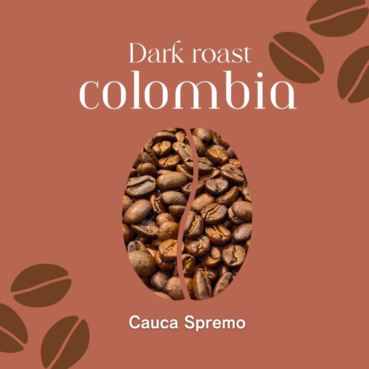 【コロンビア】 Cauca Spremo Washed｜Dark Roast-100g