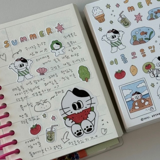 KEYKEYMADE 〔sticker -SUMMER-〕