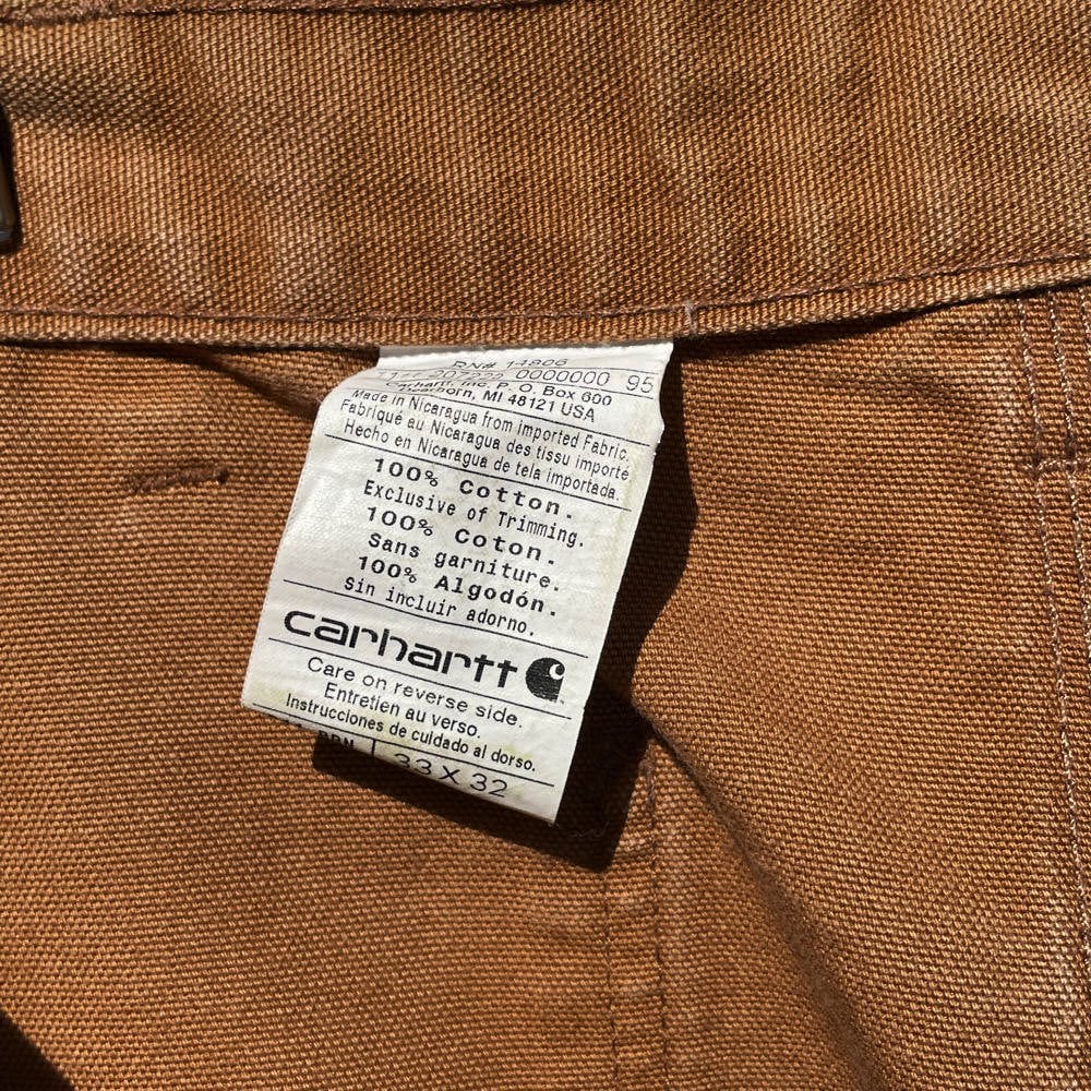 [Carhartt] Vintage Duck Painter Pants [Late 1990s-] Vintage Duck Painter  Pants W-34 | beruf powered by BASE