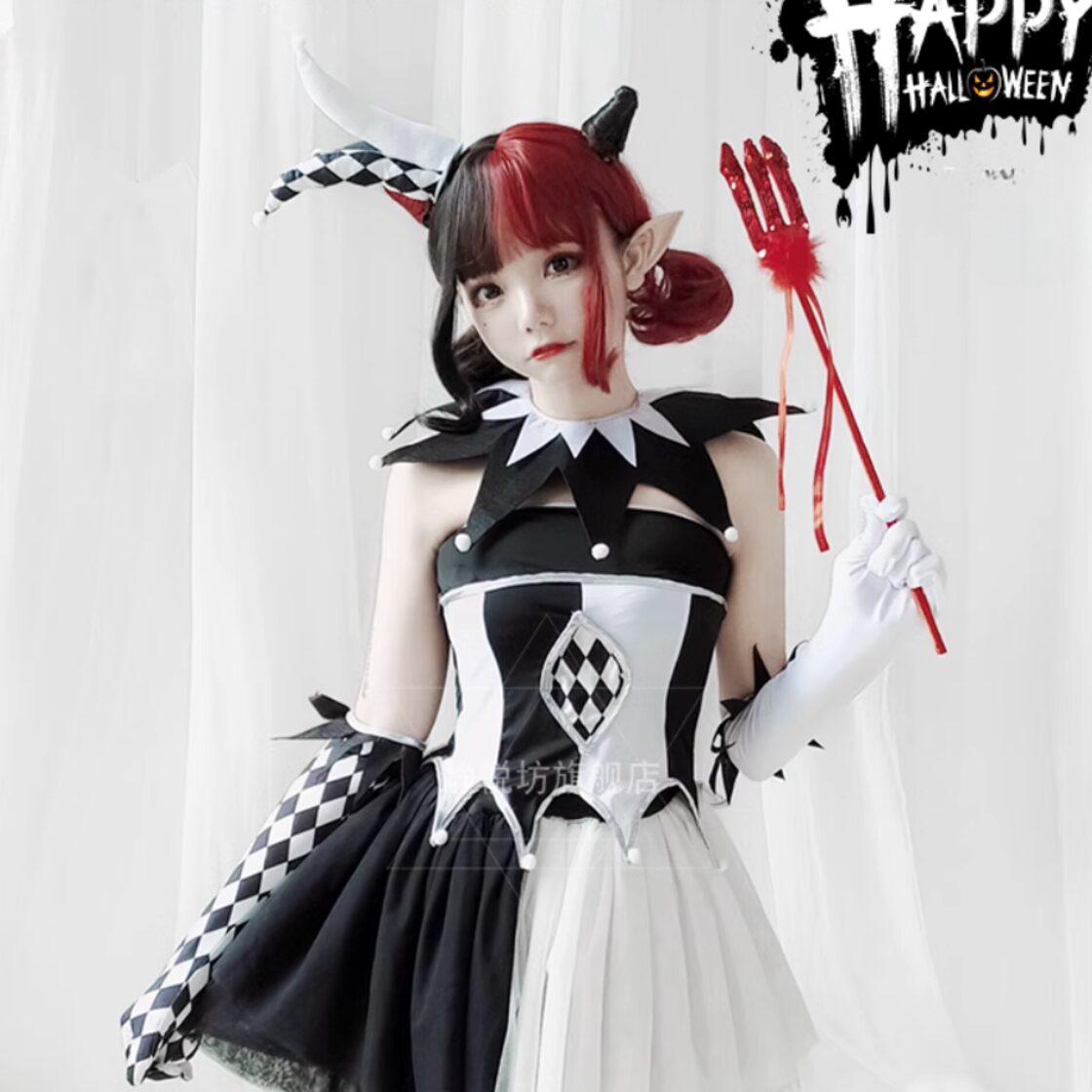 セクシー小悪魔バニーガールコスプレ衣装魔女ランジェリー セクシー小悪魔バニーガールコスプレ衣装魔女ランジェリー