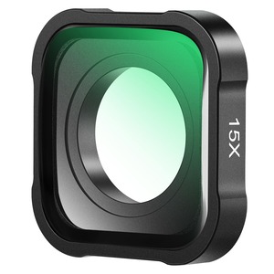 【数量限り】NEEWER 15倍拡大レンズ コンパチブル GoPro Hero 13 12 11 10 9アクションカメラ クローズアップ 反射防止 マルチコートHD光学ガラス 7-10cm焦点距離 マクロ撮影用 防水なし LS-31