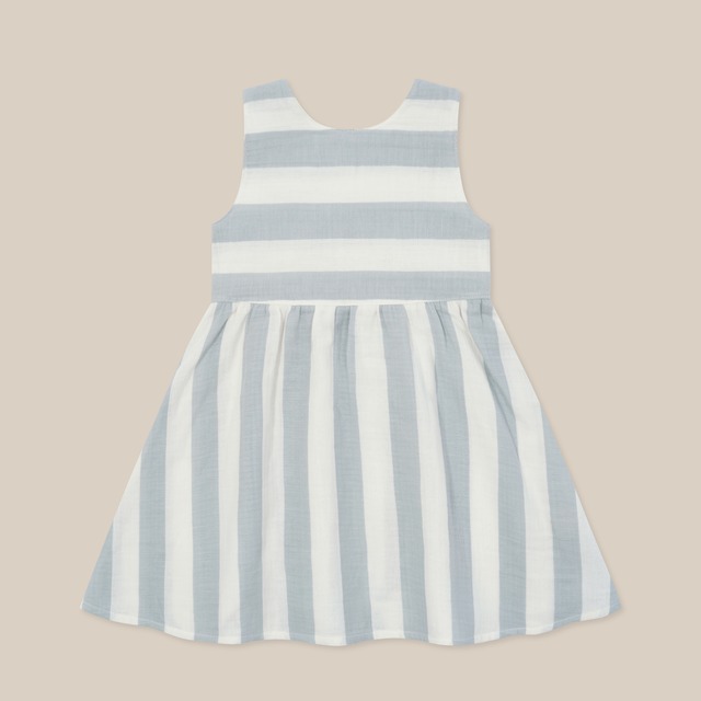【1-2y ラスト1点】organic zoo / Sardine Stripes Sleeveless Dress