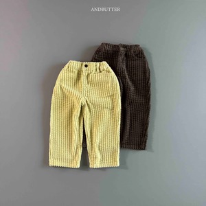 ※11/16まで5%OFF予約【&butter】rib corduroy pants/S-JM