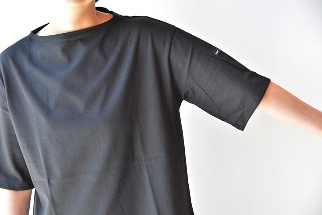 セントジェームス SAINT JAMES 薄手ルーズドロップT(21JC 8733 LEGR)NOIR