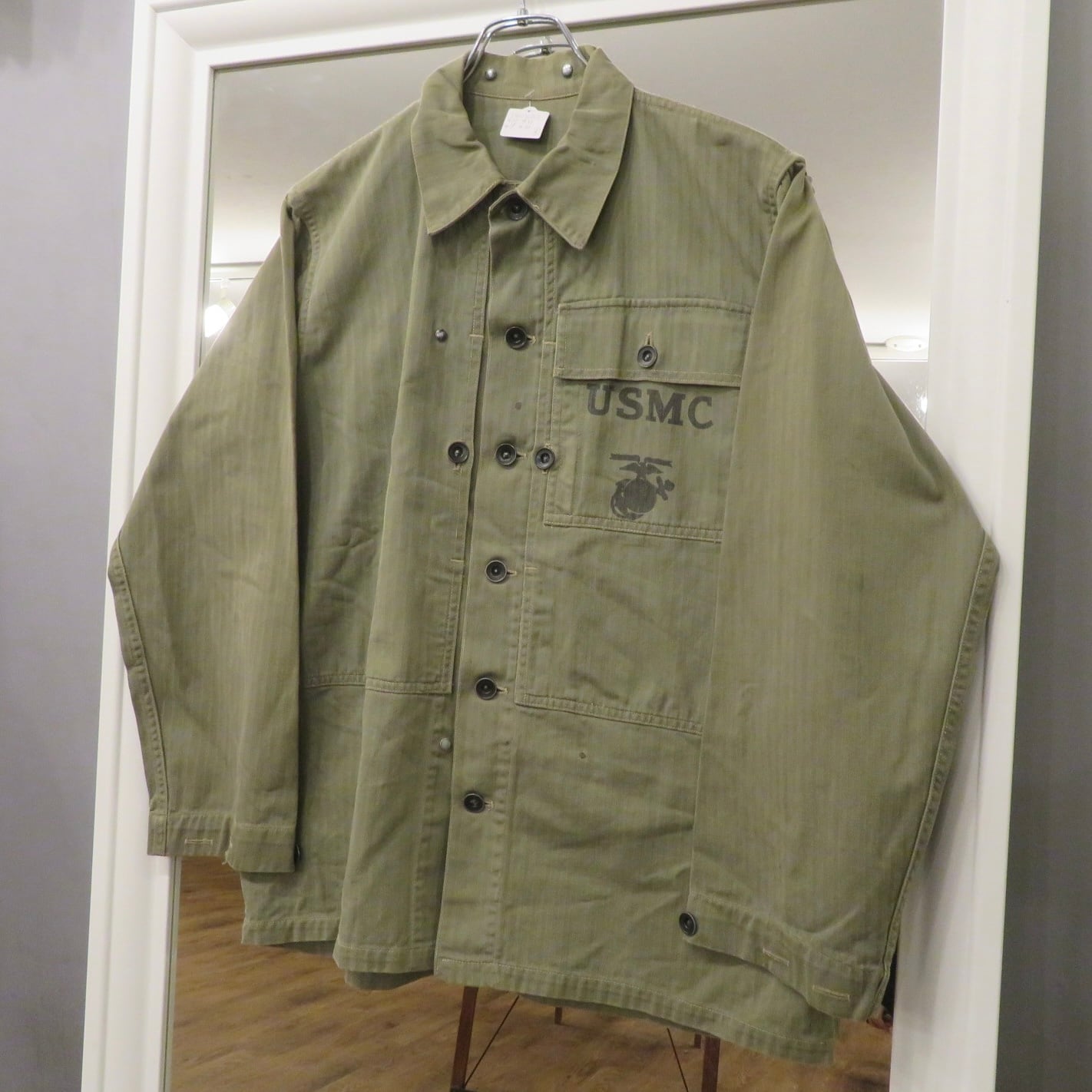 名作】40's U.S.M.C P-44 HBT Jacket | spike osu