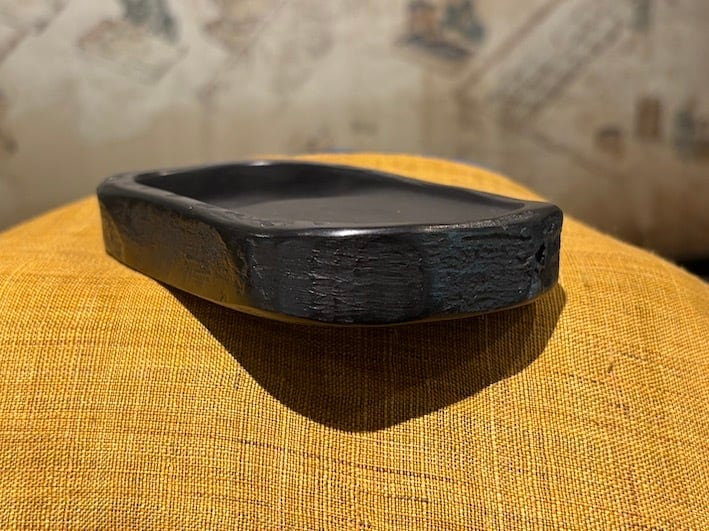 甲州 雨畑硯 四五平 天然 No,4501 | 古梅園製墨販売部