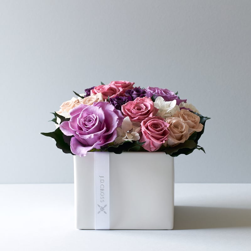 プリザーブドフラワー・レッド | J.D.CROSS