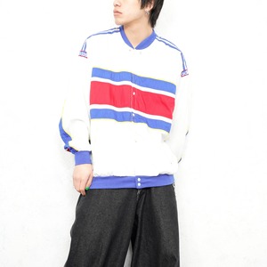 EU VINTAGE adidas LINE DESIGN COACH JACKET/ヨーロッパ古着アディダスラインデザインコーチジャケット