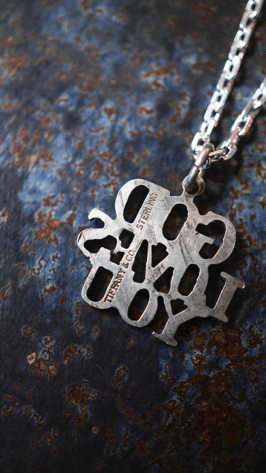 1970s】TIFFANY&Co. ティファニー GOD LOVES YOU ネックレス チャーム