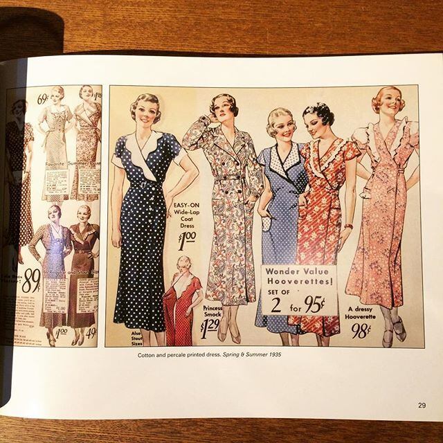 ファッションの本「Fashionable Clothing from the Sears Catalogs: Mid 1930s」 - 画像2