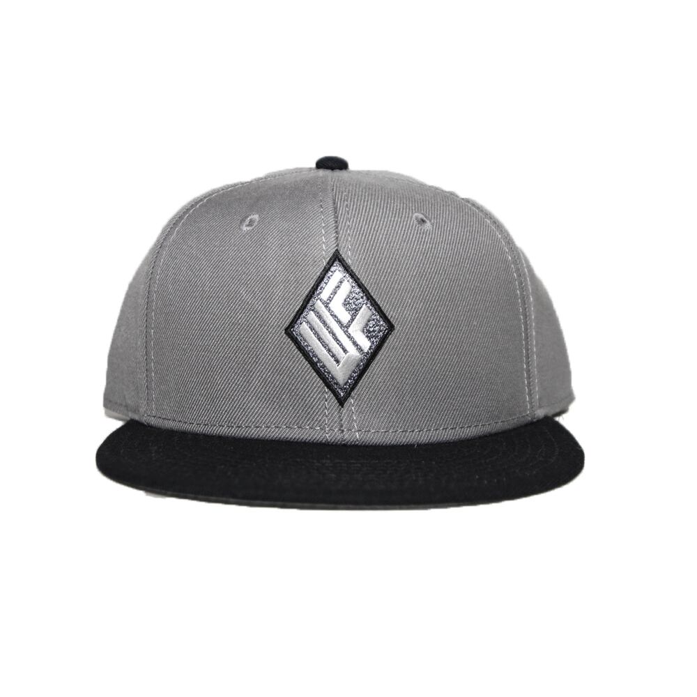 WILL SNAPBACK CAP (GREYxBLACK)