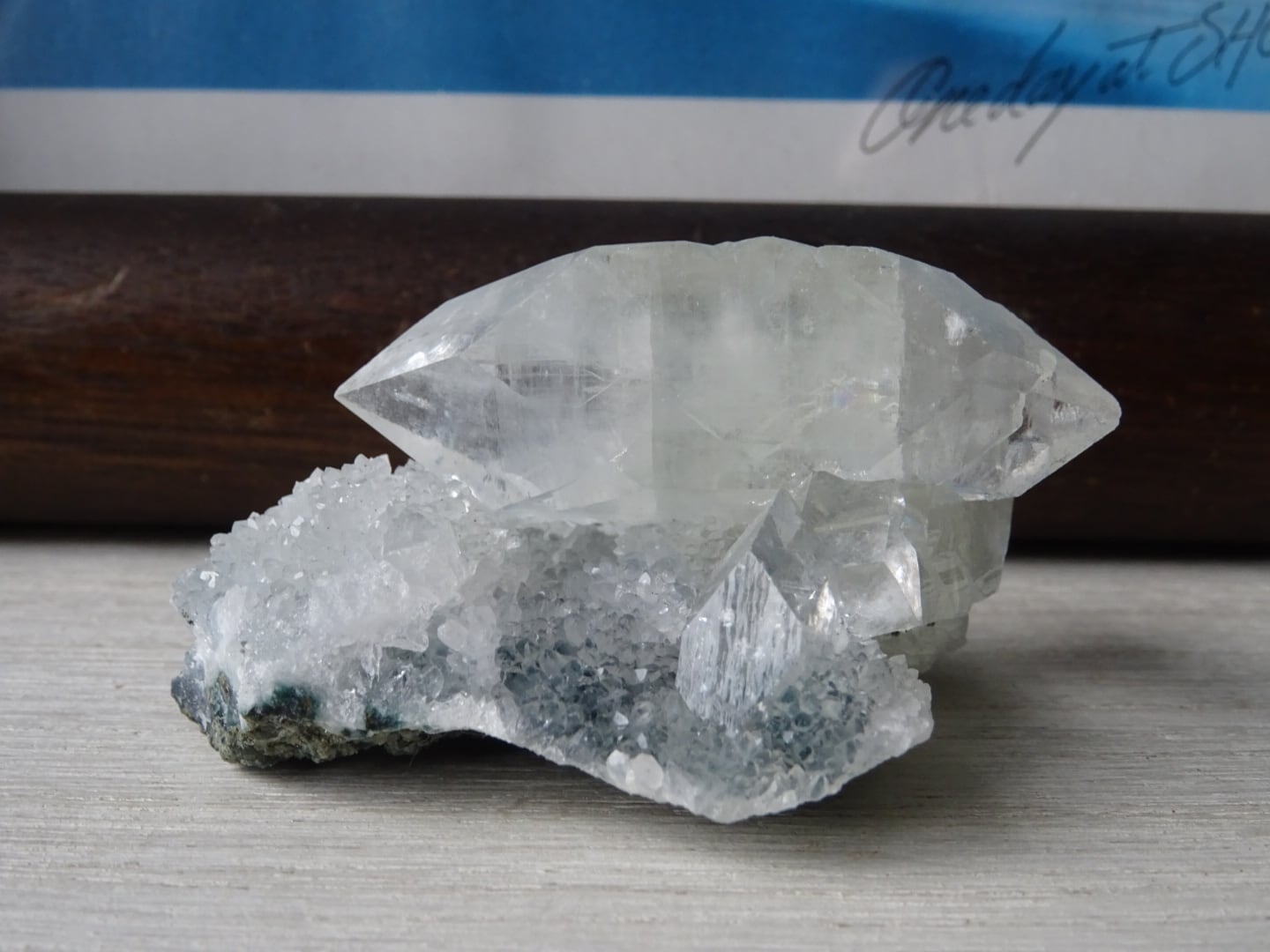 インド産アポフィライト＆カルセドニー | 虹石屋