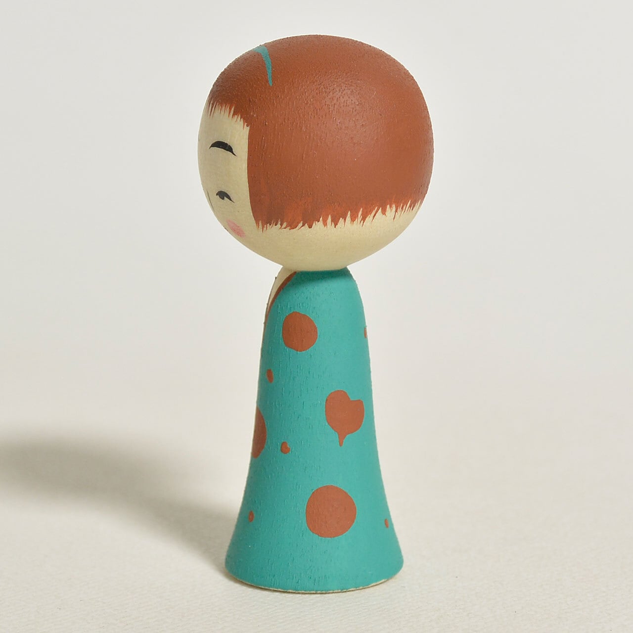 キャンディさんこけし 約2寸 約6cm 鈴木明 工人（作並系）#2332