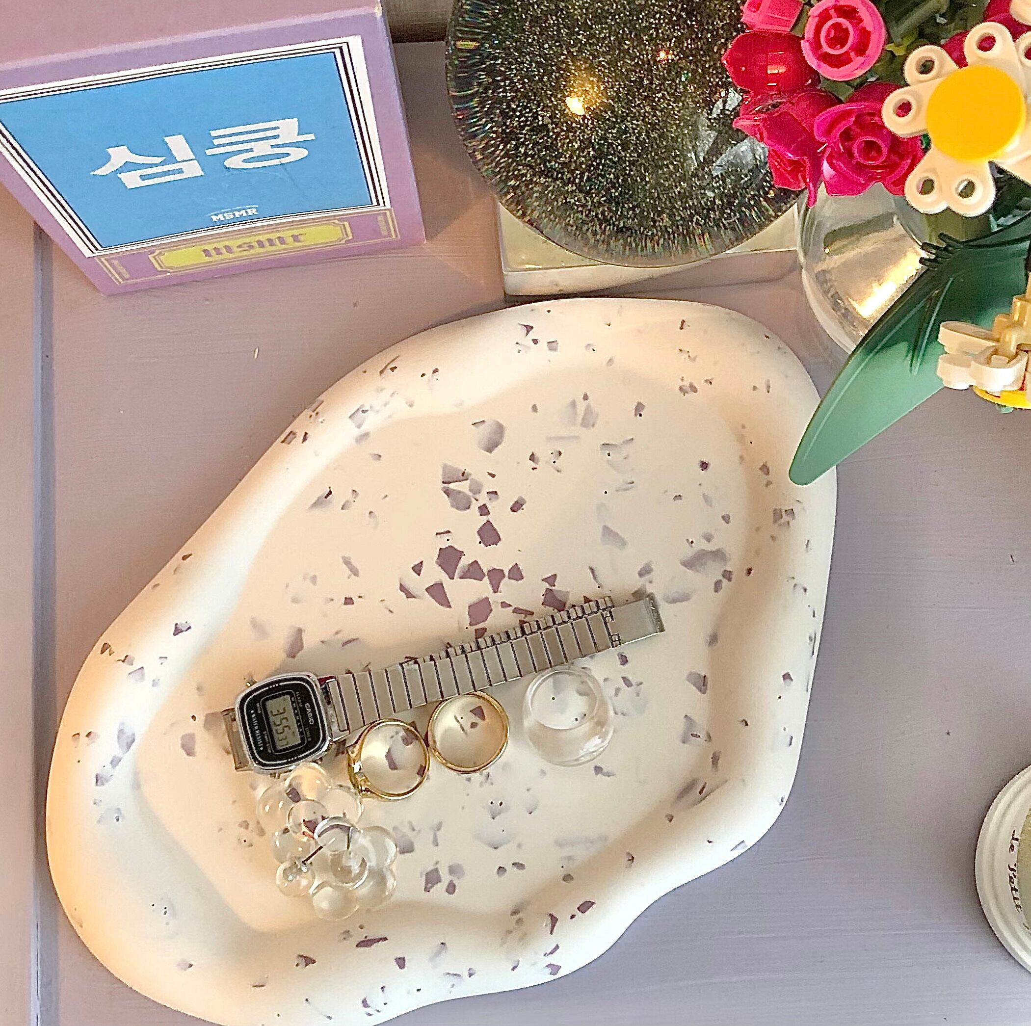 terrazzo テラゾー マルチトレイ アクセサリートレイ