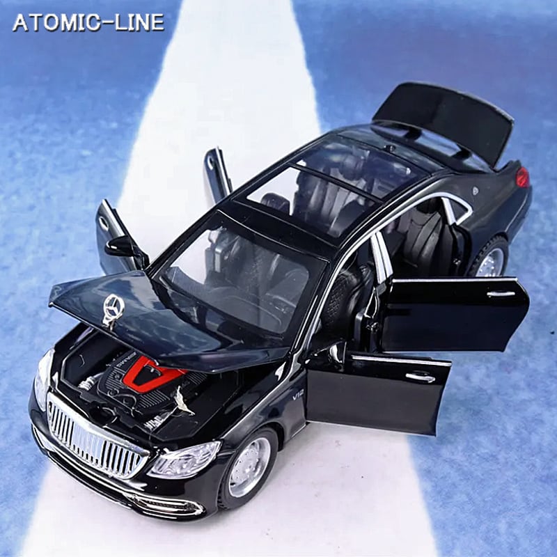 Mercedes Benz マイバッハ S650 1/32 ミニカー 全4色 ライト点灯