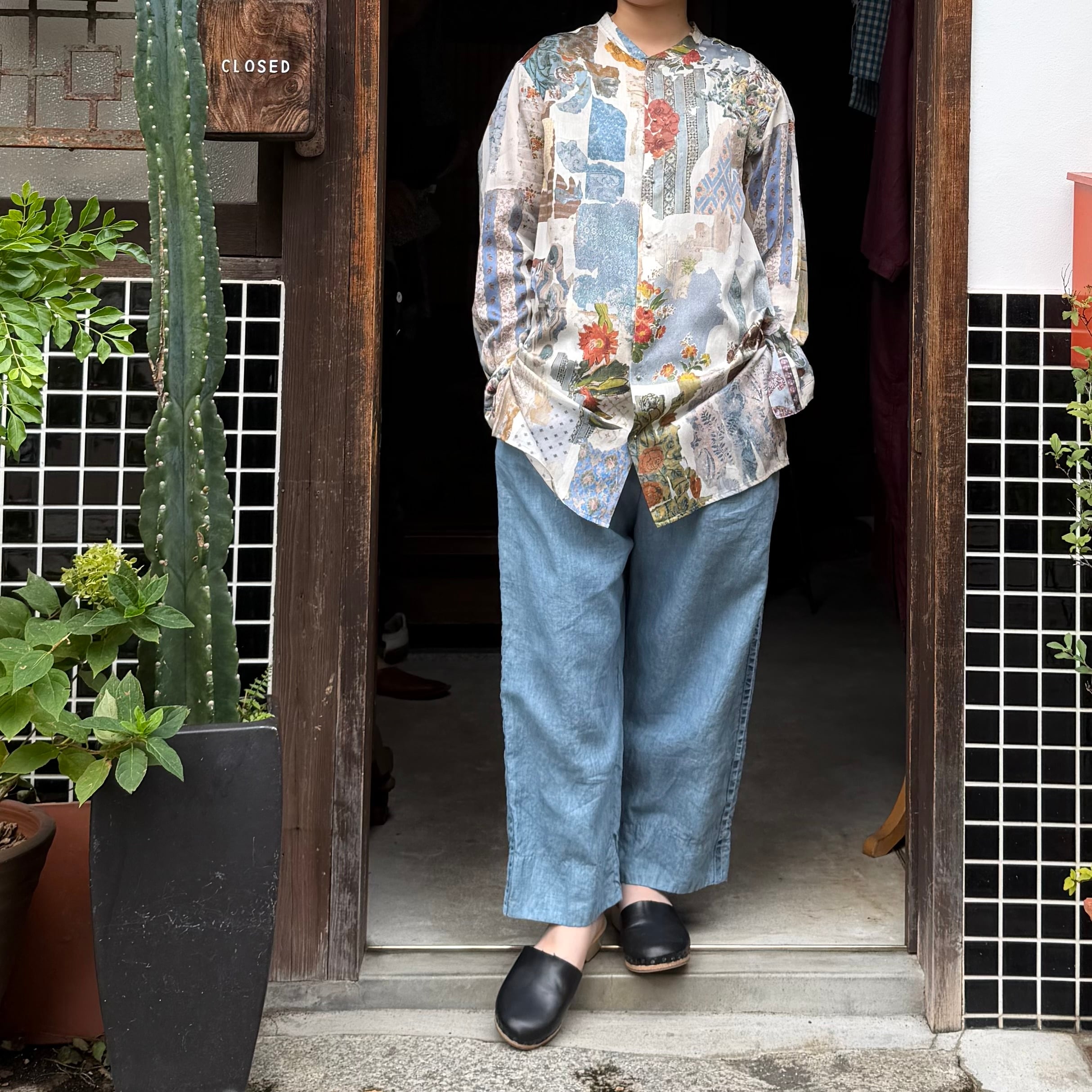 ASEEDONCLOUD/アシードンクラウド Kafusho Shirt/花風商シャツ #261606 Mulit