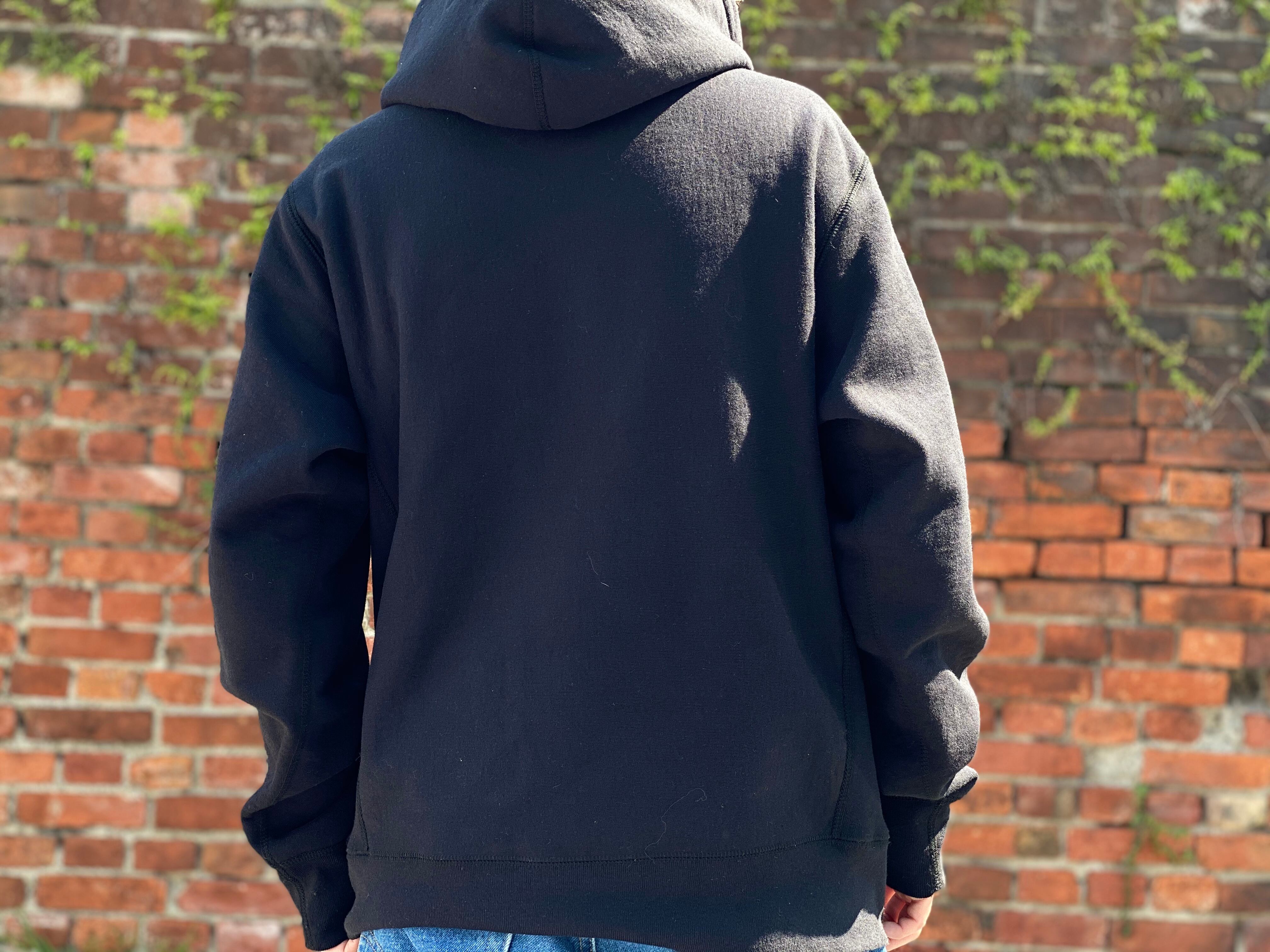 Supreme 18AW WATER ARC HOODED SWEATSHIRT BLACK MEDIUM 140ID4330  