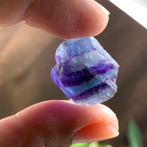 フローライト原石・ラフカット 200gセット