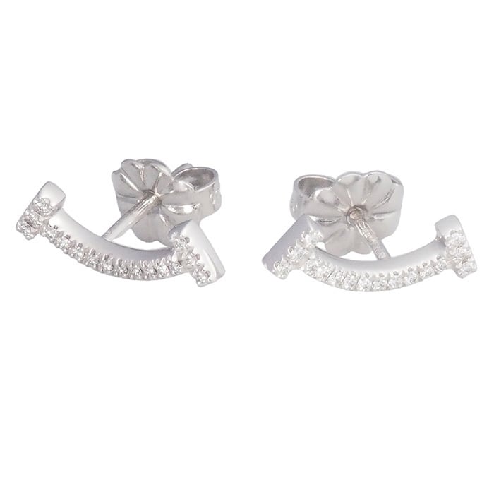 Tiffany & Co. Tスマイルダイヤモンドピアス TIFFANY&Co