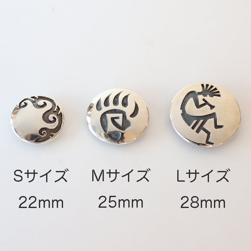 シルバーコンチョ 漢字,ひらがなコンチョ ネームタグ 髪留め ヘアゴム  