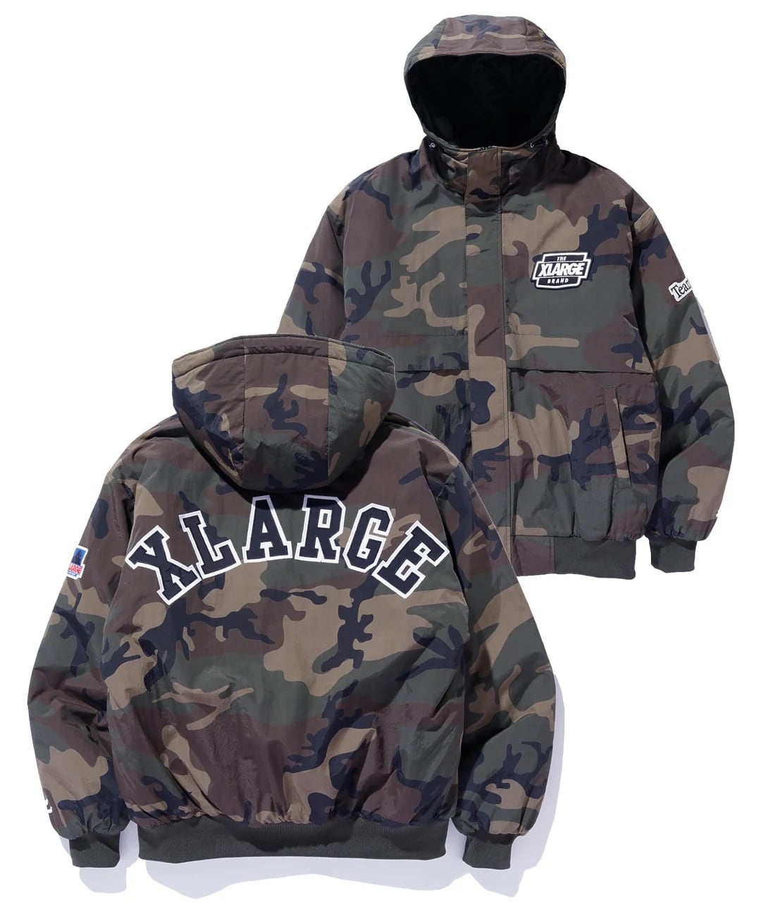 XLARGE NYLON PUFFER JACKET | kenes