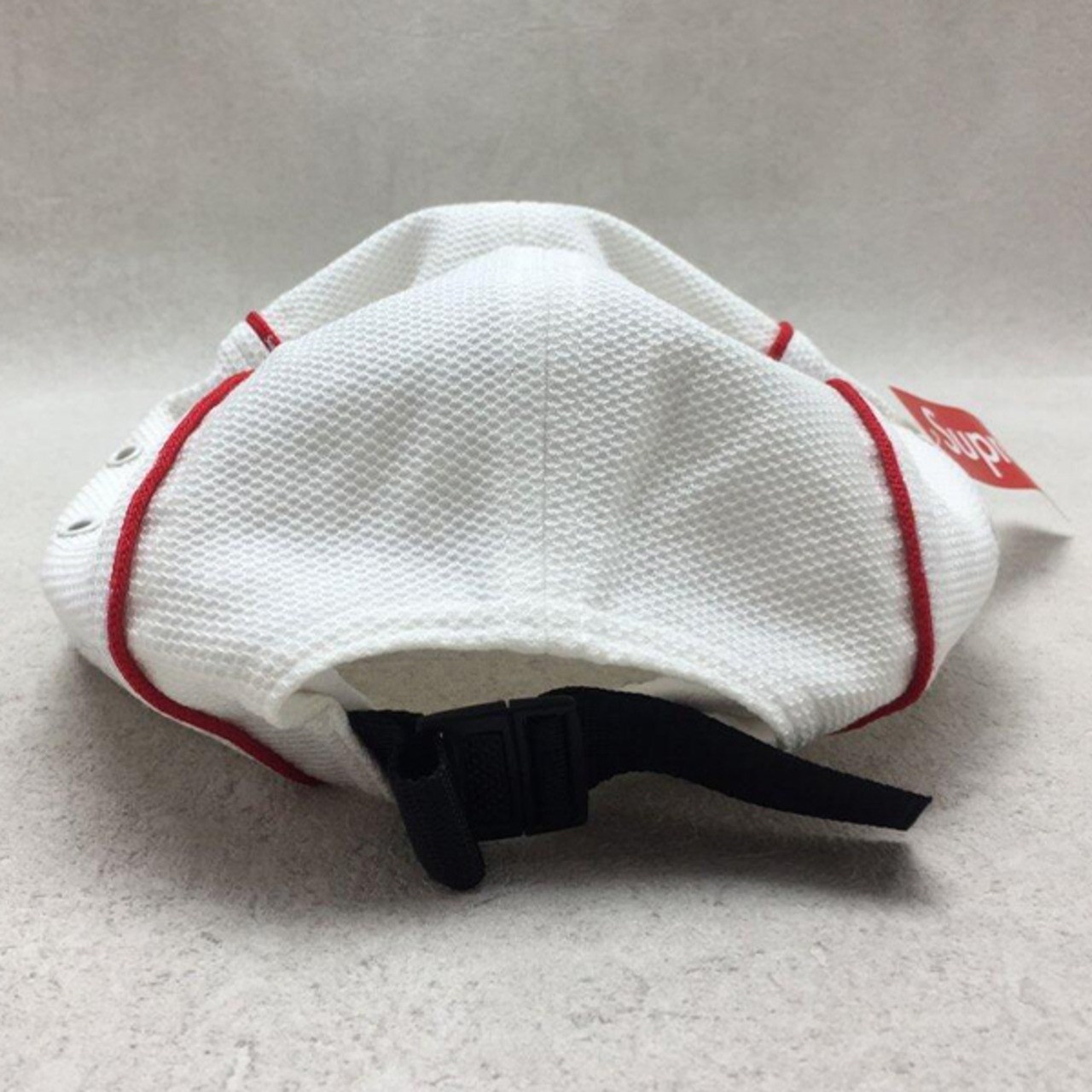 Supreme(シュプリーム)ホワイトベースロゴコットンキャップ/ホワイト