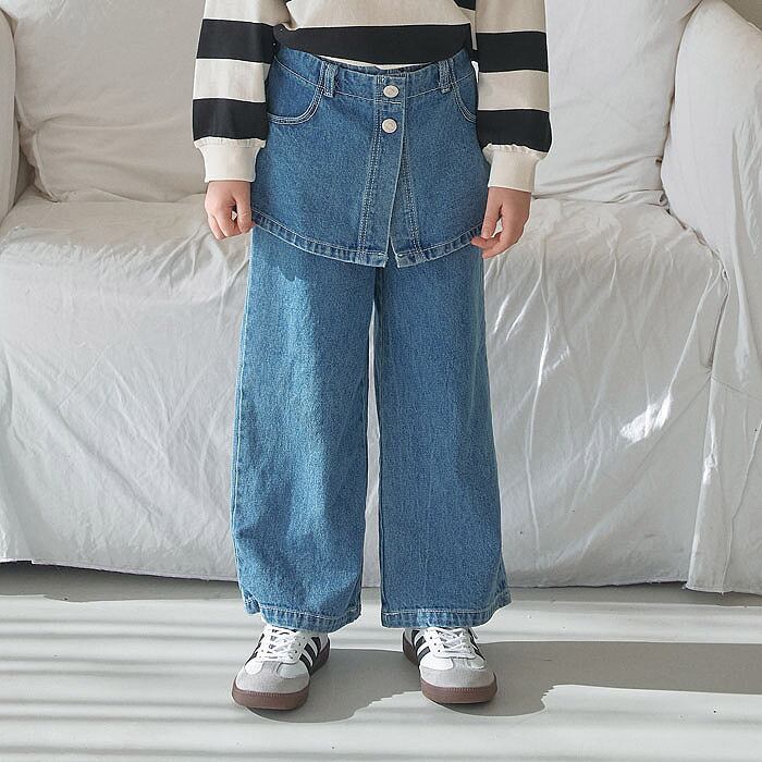 【予約商品】wrap heart jeans