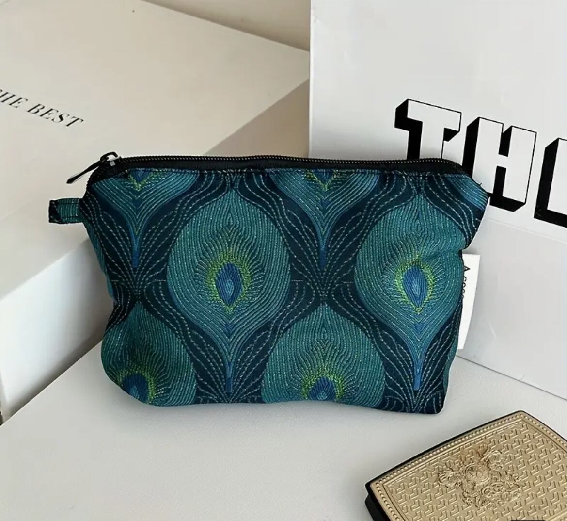 本場大島紬 一元7マルキ 茶泥染 エ霞に松と藤模様 K-3605 【公式通販】