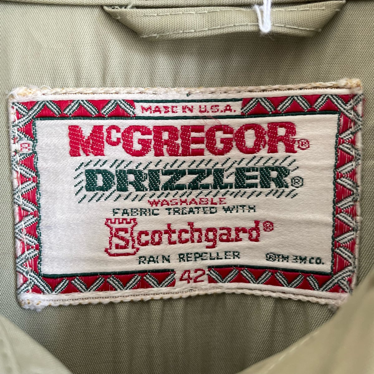 60s McGREGOR ドリズラージャケット 古着 マクレガー ドリズラー
