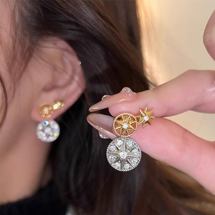 eight-pointed star stud pierce＜a2556＞ | AMOR&ALMA