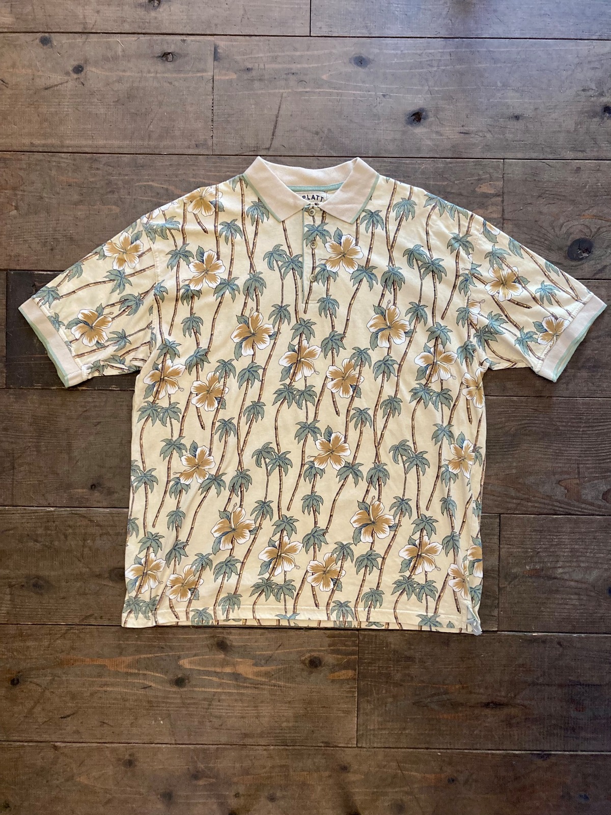 Herman Splatt 1990's SPLATT S/S All Over Print Pollo Shirt | OLD SKUNK