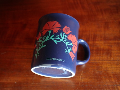 marimekko ENGLANDオールドマグ ”RED FLOWER”