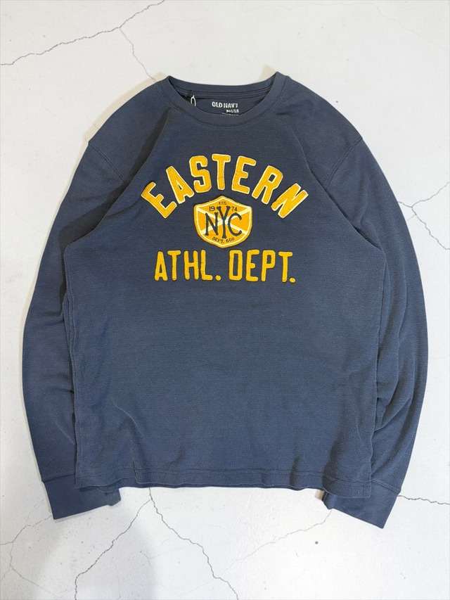 Old Navy Waffle Knit Long Sleeve Thermal Shirt L