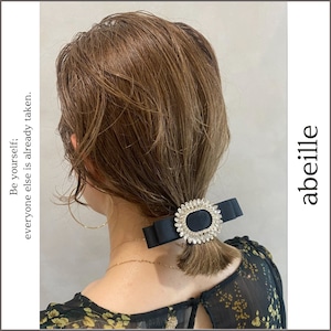 bijoux ribbon barrette G03678