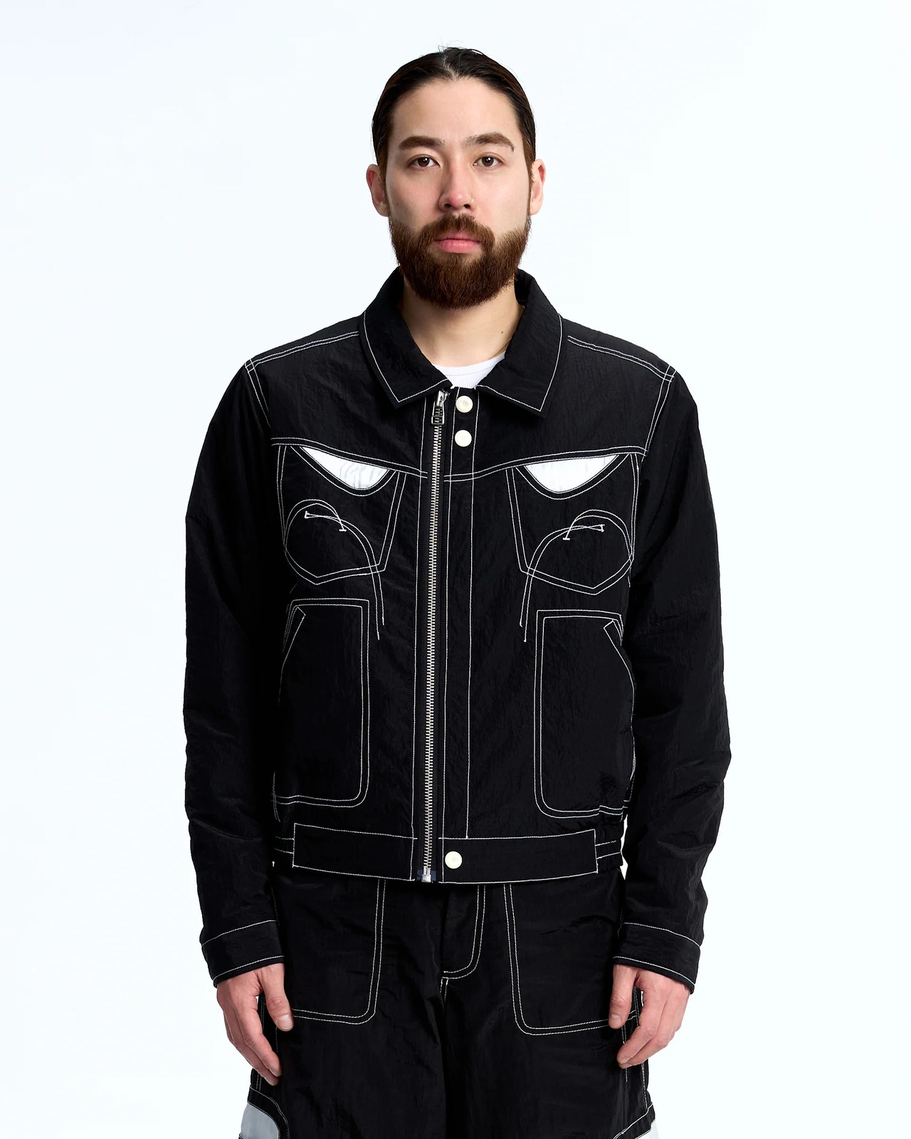 PLATEAU STUDIO / Draft nylon jacket