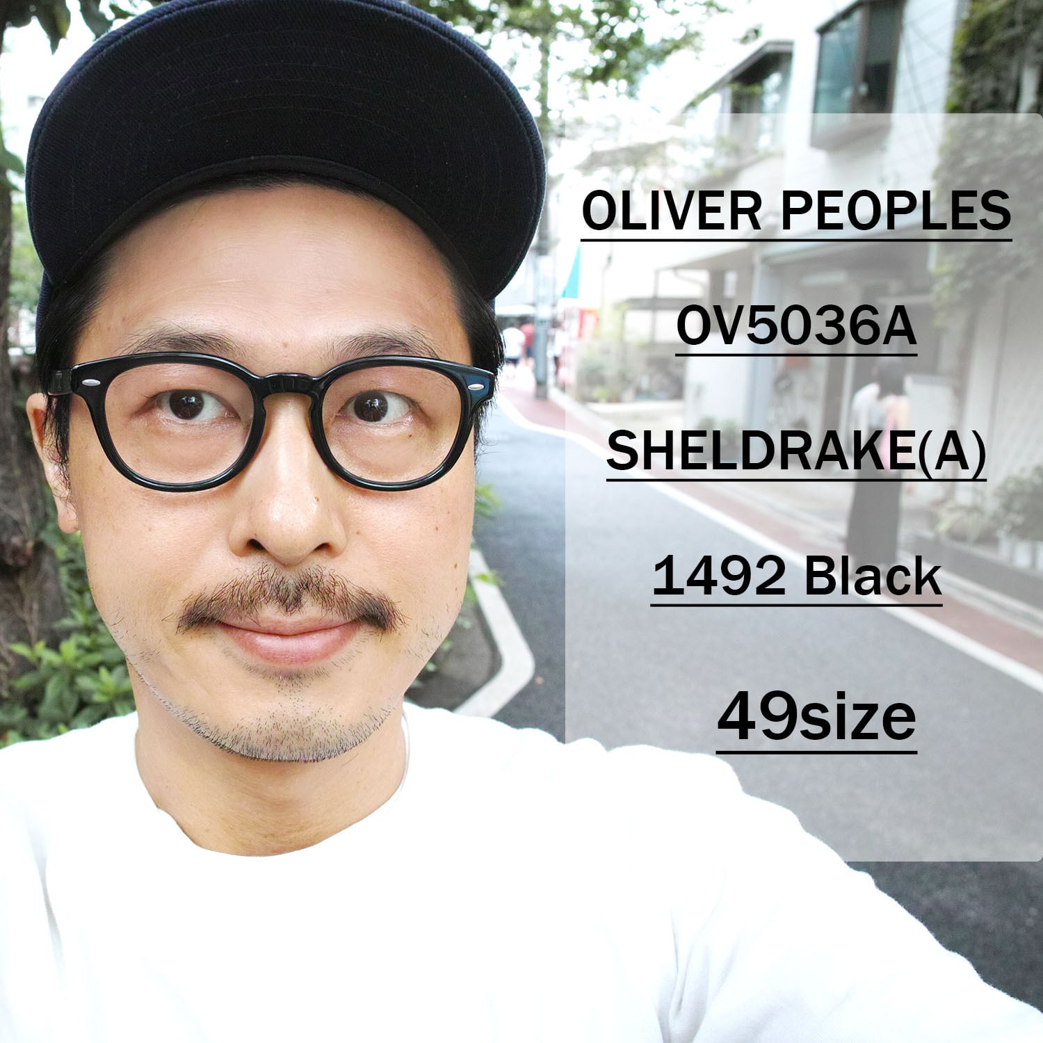 OLIVER PEOPLES SHELDRAKE シェルドレイク OV5036A 1492 Black ブラック  ボストンウェリントンフレーム 中目黒のメガネ・サングラスセレクトショップ 