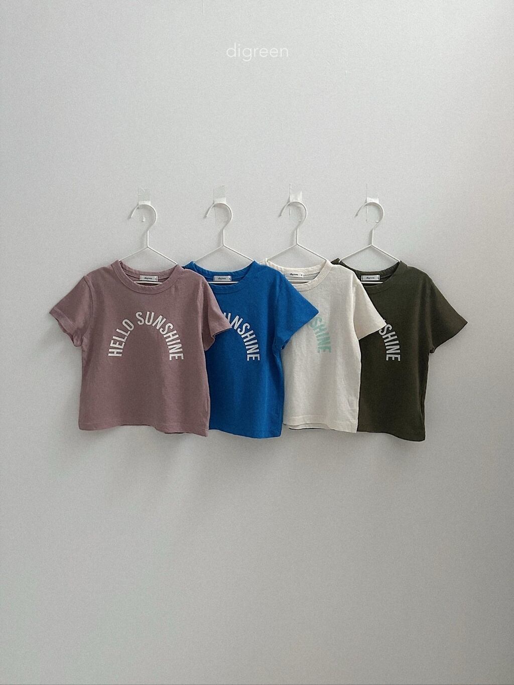 sunshine short sleeve tee【digreen】※7月下旬発送予定