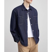 ロングスリーブ オープンカラーシャツ af0354