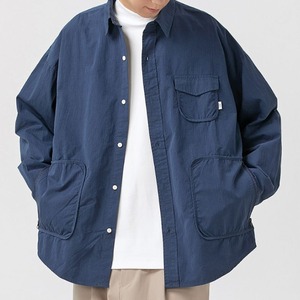 Tri Pocket Piped Button Shirt [1127]