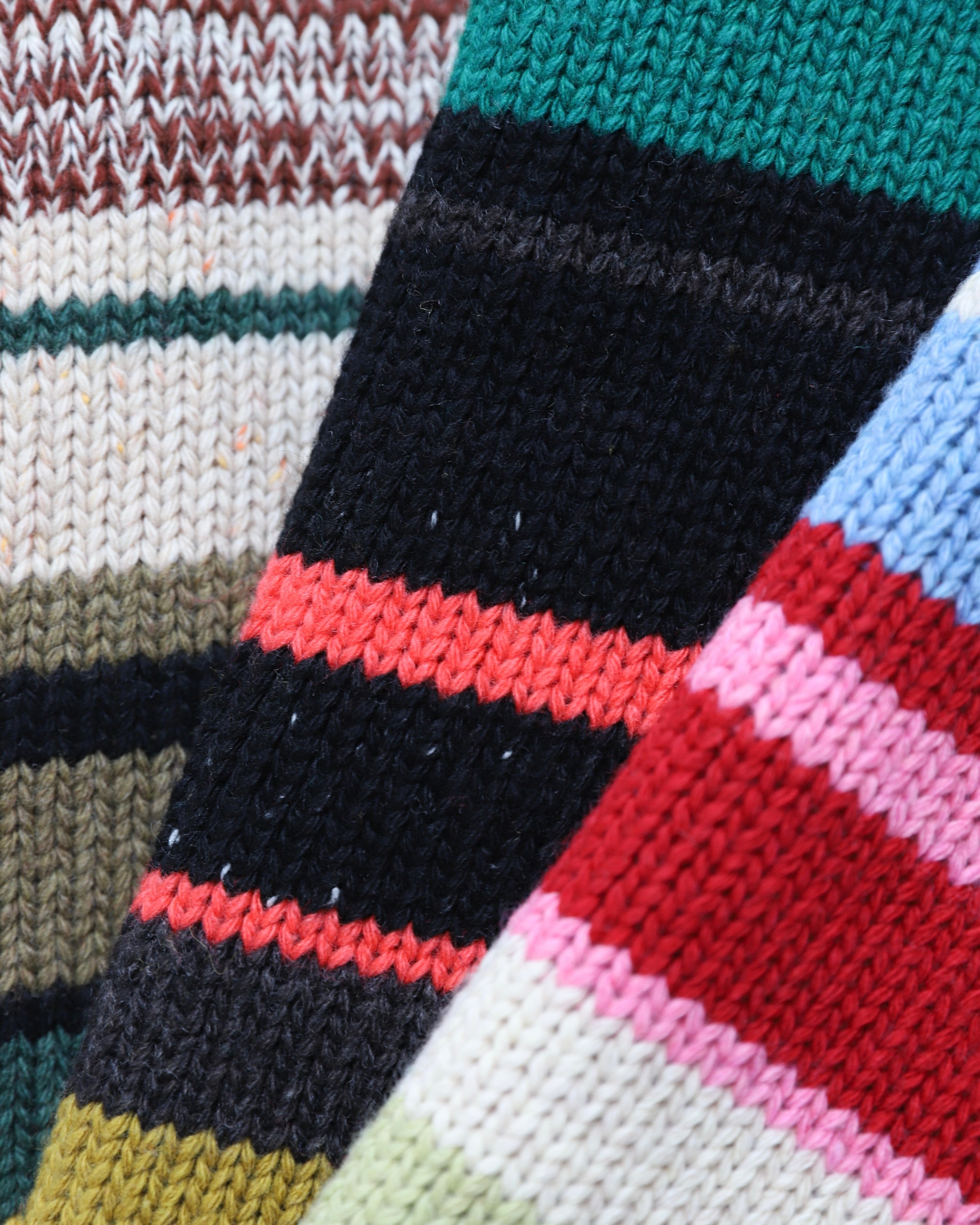 Rainbow Wool Sweater / レインボーウールセーター | AMBERGLEAM