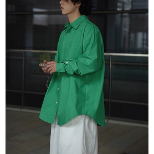 Oversized box silhouette shirt 0469