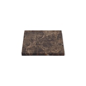 MARBLE DISPLAY PLATE - Emperador dark